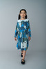 Picture No.3 of minä perhonen Sky Quilt Cut And Sewn Dress ADA8510PBS