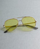Picture No.8 of NUMBER (N)INE AVIATOR TEAR DROP SUNGLASSES / Metal Frame Teardrop Sunglasses - UV Protection - S26GNA001