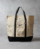 Picture No.1 of NUMBER (N)INE HAND PAINTED CANVAS BIG TOTE BAG / Hand-painted Cotton canvas big tote bag S25GNA001P