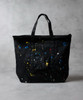 Picture No.8 of NUMBER (N)INE HAND PAINTED CANVAS BIG TOTE BAG / Hand-painted Cotton canvas big tote bag S25GNA001P