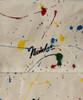 Picture No.16 of NUMBER (N)INE HAND PAINTED CANVAS 2WAY HANDLE FLAP SHOULDER BAG / SMALL / Hand-painted Cotton canvas 2-Way handle flap shoulder Bag, small Size S25GNA003P
