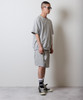 Picture No.9 of NUMBER (N)INE HAND PAINTED FIRM COTTON LIGHT SHORT PILE RAGLAN SHORT SLEEVE SWEATSHIRT / Hand-painted firm cotton light Mini Terry raglan short sleeve sweatshirt S25GNC004P
