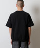 Picture No.24 of NUMBER (N)INE HAND PAINTED FIRM COTTON LIGHT SHORT PILE RAGLAN SHORT SLEEVE SWEATSHIRT / Hand-painted firm cotton light Mini Terry raglan short sleeve sweatshirt S25GNC004P