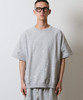 Picture No.37 of NUMBER (N)INE HAND PAINTED FIRM COTTON LIGHT SHORT PILE RAGLAN SHORT SLEEVE SWEATSHIRT / Hand-painted firm cotton light Mini Terry raglan short sleeve sweatshirt S25GNC004P