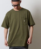 Picture No.51 of NUMBER (N)INE PREMIUM COTTON CURVED HEM POCKET T-SHIRT / Premium Cotton Curved Hem One-Point Logo Embroidery Crew Neck Pocket T-Shirt S26NT001