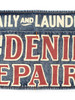 Picture No.6 of KAPITAL 13Oz denim Distressed Short Apron (DENIM REPAIRSpt) EK-1594XG