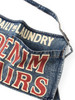 Picture No.8 of KAPITAL 13Oz denim Distressed Short Apron (DENIM REPAIRSpt) EK-1594XG
