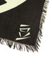 Picture No.5 of KAPITAL Rayon Fringe Square Stole (GIANT PEACE) K2604XM526