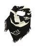 Picture No.8 of KAPITAL Rayon Fringe Square Stole (GIANT PEACE) K2604XM526