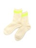 Picture No.2 of KAPITAL 56-Ply Cable Knit Neon Socks EK-912EK-912XS