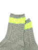 Picture No.7 of KAPITAL 56-Ply Cable Knit Neon Socks EK-912EK-912XS