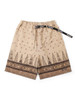 Picture No.2 of KAPITAL 40/2 Combed Weather Fabric, Sarasa Pattern Easy Shorts K2604SP118