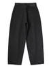 Picture No.3 of KAPITAL 14Oz Black x Black Denim Club Baggy 5-Pocket Pants K2603LP059