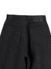 Picture No.8 of KAPITAL 14Oz Black x Black Denim Club Baggy 5-Pocket Pants K2603LP059