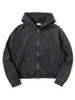 Picture No.4 of KAPITAL Fleece-lined Zip-up Gym Hoodie K2503LC110EK-1881LC