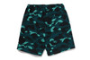 Picture No.5 of BAPE COLOR CAMO METAL APE HEAD RELAXED FIT SWEAT SHORTS 1M30-153-302