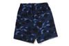 Picture No.8 of BAPE COLOR CAMO METAL APE HEAD RELAXED FIT SWEAT SHORTS 1M30-153-302