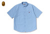 Picture No.4 of BAPE ONE POINT LINE CAMO JACQUARD OXFORD SS SHIRT 1M30-132-311