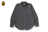 Picture No.1 of BAPE ONE POINT CHAMBRAY SHIRT 1M20-131-001