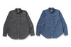 Picture No.7 of BAPE ONE POINT CHAMBRAY SHIRT 1M20-131-001