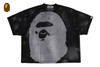 Picture No.4 of BAPE WATER PRINT APE HEAD MESH RELAXED FIT TEE 1M30-109-322