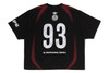 Picture No.2 of BAPE HEAVY WASH HAND DRAW FOOTBALL MULTI LOGO RELAXED FIT TEE 1M30-109-314