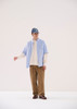 Picture No.8 of DESCENDANT KENNEDY’S OXFORD SS SHIRT 261TQDS-SHM05