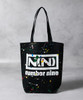 Picture No.1 of NUMBER (N)INE HAND PAINTED N(N) number nine CANVAS TOTE BAG / Hand-painted N(N) number nine Logo canvas tote bag S26NA002P