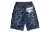 Picture No.5 of BAPE 1ST CAMO DOUBLE KNEE 13 OZ RELAXED FIT DENIM SHORTS 1M30-151-303