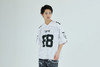 Picture No.2 of BAPE SOLID CAMO MULTI LOGO RELAXED FIT FOOTBALL JERSEY TEE 1M30-109-312