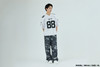Picture No.4 of BAPE SOLID CAMO MULTI LOGO RELAXED FIT FOOTBALL JERSEY TEE 1M30-109-312