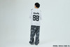 Picture No.5 of BAPE SOLID CAMO MULTI LOGO RELAXED FIT FOOTBALL JERSEY TEE 1M30-109-312