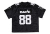 Picture No.9 of BAPE SOLID CAMO MULTI LOGO RELAXED FIT FOOTBALL JERSEY TEE 1M30-109-312