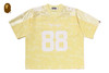 Picture No.11 of BAPE SOLID CAMO MULTI LOGO RELAXED FIT FOOTBALL JERSEY TEE 1M30-109-312