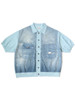 Picture No.3 of KAPITAL Knit x 8Oz Denim Coverall Polo K2504KN174EK-1889KN