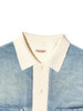 Picture No.6 of KAPITAL Knit x 8Oz Denim Coverall Polo K2504KN174EK-1889KN