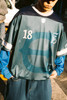 Picture No.13 of Evisen Skateboards OHAKO ROSTER TEE - WHITE/BLACK 10314476355898
