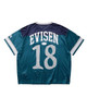 Picture No.2 of Evisen Skateboards OHAKO ROSTER TEE - GREEN/NAVY 10314477011258
