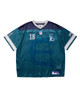 Picture No.3 of Evisen Skateboards OHAKO ROSTER TEE - GREEN/NAVY 10314477011258