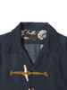 Picture No.4 of KAPITAL Silk Rayon Toggle-maile Print Long-sleeved Open-collar Shirt K2604LS091