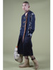 Picture No.10 of KAPITAL Silk Rayon Toggle-maile Print Long-sleeved Open-collar Shirt K2604LS091