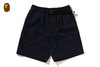 Picture No.1 of BAPE BELT 1 PLEAT ELASTICATED RELAXED FIT SHORTS 1M30-153-318