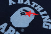 Picture No.3 of BAPE COLLEGE INDIGO CREWNECK SWEATSHIRTS 1M22-113-002
