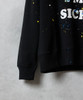 Picture No.8 of NUMBER (N)INE HAND PAINTED TOUCH ME I'M SICK PRINTED CLASSIC CREWNECK SWEATSHIRT / Hand-painted Touch Me I'm Sick Logo Print classic crewneck sweatshirt F25NC009P