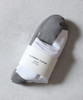 Picture No.3 of NUMBER (N)INE 100% Fine Cotton 2-Pack Plain Two-Tone Quarter Socks S26GNA005