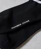 Picture No.10 of NUMBER (N)INE 100% Fine Cotton 2-Pack Plain Quarter Line Socks S26GNA006