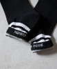 Picture No.11 of NUMBER (N)INE 100% Fine Cotton 2-Pack Plain Quarter Line Socks S26GNA006