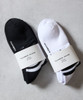 Picture No.13 of NUMBER (N)INE 100% Fine Cotton 2-Pack Plain Quarter Line Socks S26GNA006