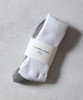 Picture No.3 of NUMBER (N)INE 100% Fine Cotton 2-Pack Plain Two-Tone Rib Socks S26GNA008