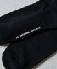 Picture No.10 of NUMBER (N)INE 100% Fine Cotton 2-Pack Plain Rib Line Socks S26GNA009
